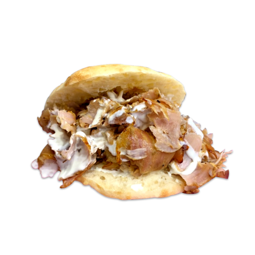 panino di kebab con tahina